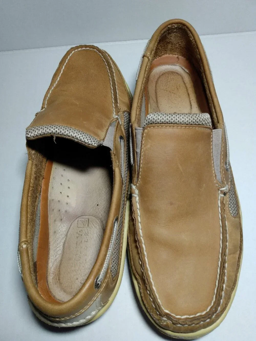 Sperry Billfish Mens Leather Slip-on Boat Shoe Loafer US Size 11-1/2 M